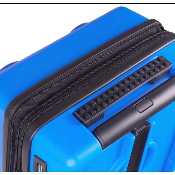 LEGO Kids 2-Piece blue Luggage Set Expandable Trolley & Backpack Travel Bag - Picture 7 of 8